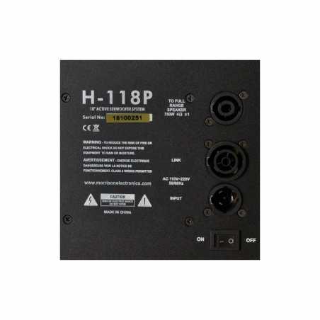 Sub-bajo activo MRS H-118 P