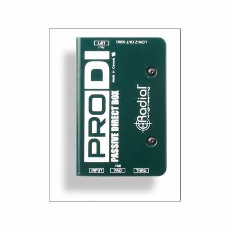 Caja Directa Pasiva Profesional Radial Pro DI