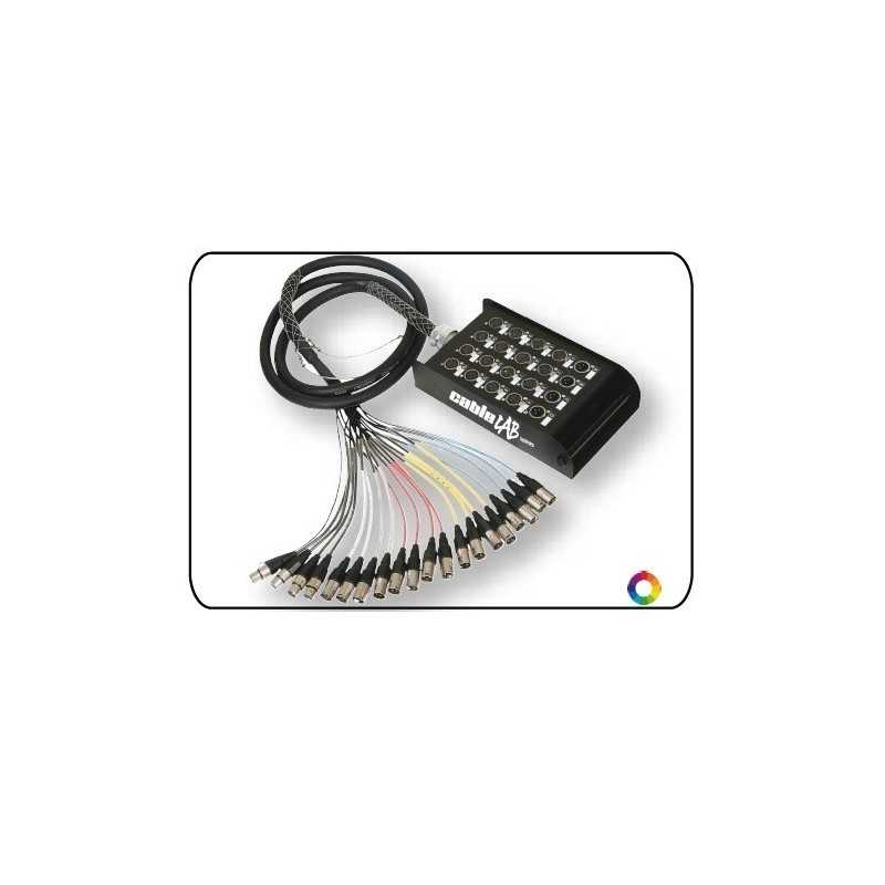 Multipar Cablelab Snake 24 canales 8 envÃ­os 30...