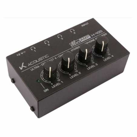 K-400 AMPLIFICADOR FONOS 4CH.