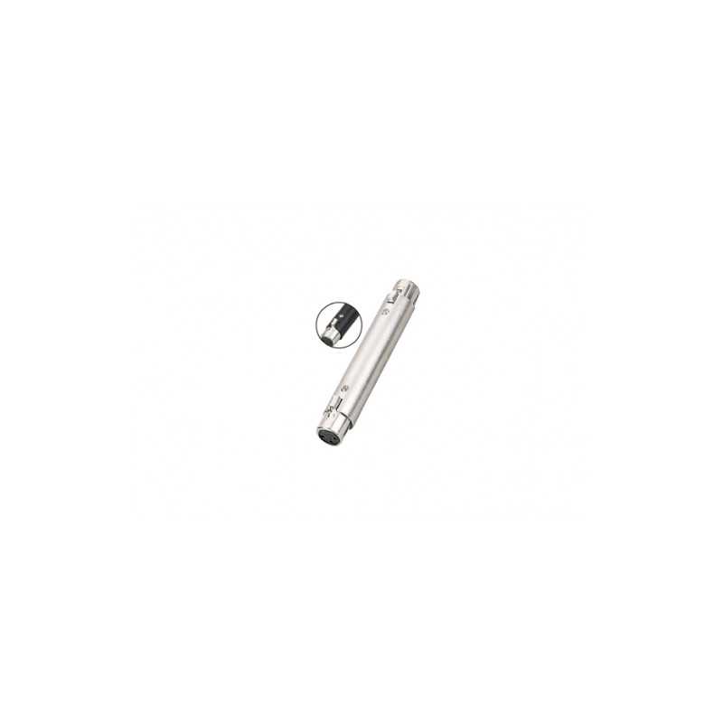 ADAPTADOR COPLA XLR HEMBRA - HEMBRA METALICO...