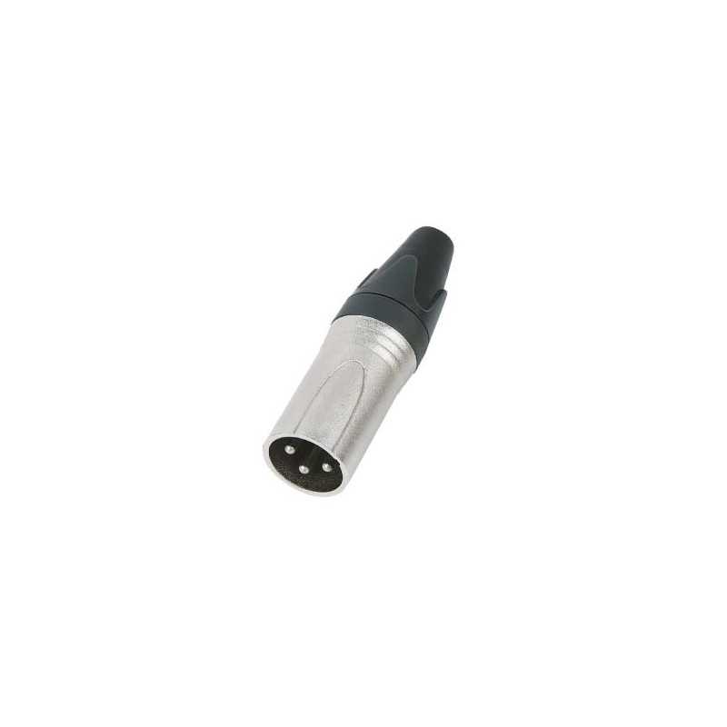 CONECTOR VOLANTE XLR MACHO CABLELAB