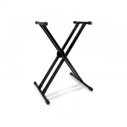 ATRIL TECLADO EASY STAND ES-T005 DOBLE BARRA TOPES GOMA