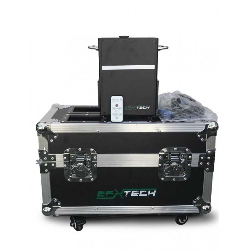 KIT 2 x SPARK MACHINE 650W DMX y CONTROL REMOTO...