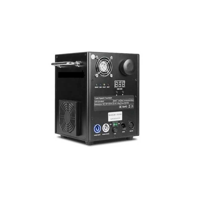 KIT 2 x SPARK MACHINE 650W DMX y CONTROL REMOTO...