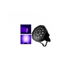 UV MINI LED PAR 18x1W DMX-512