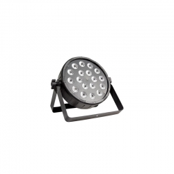 Par Led Nebula TRI Flat Plast 18 Leds 1W 3 en 1