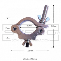 G-200 Clamp Soporte Profesional para 200 Kilos SVPRO