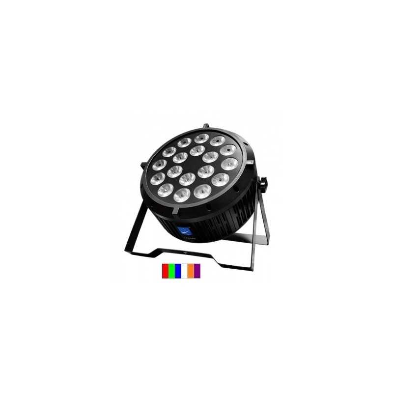 BD-LPC006 RGBWA+UV LED PAR SLIM 18X10W