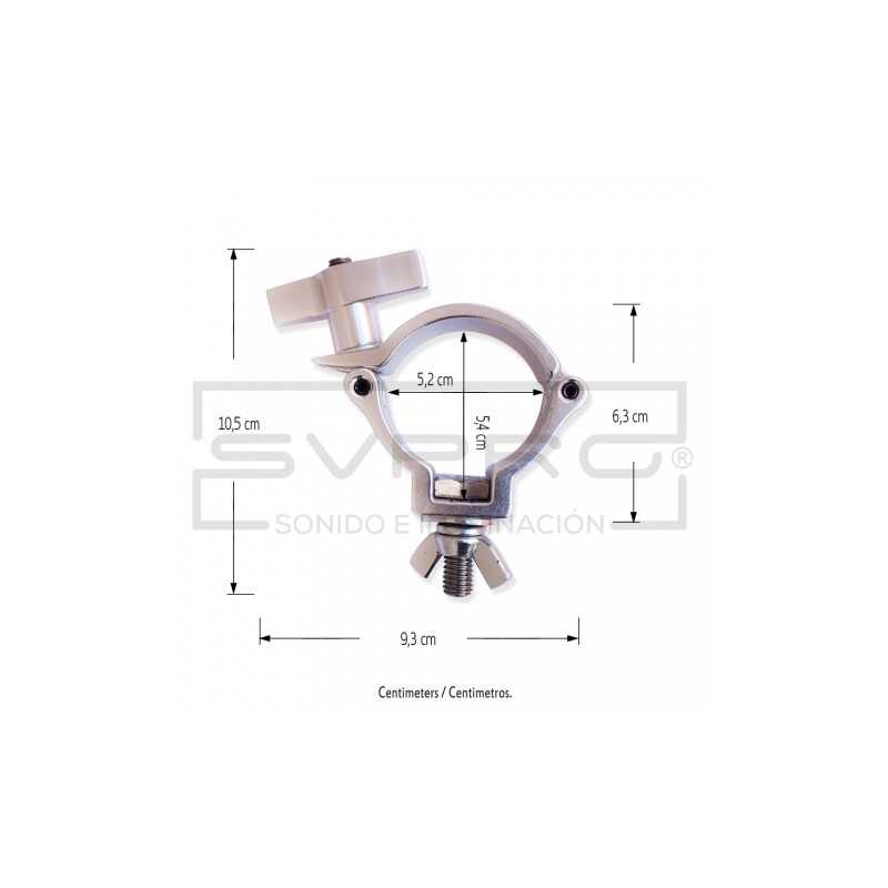 G-100 CLAMP SOPORTE PROFESIONAL 100KG
