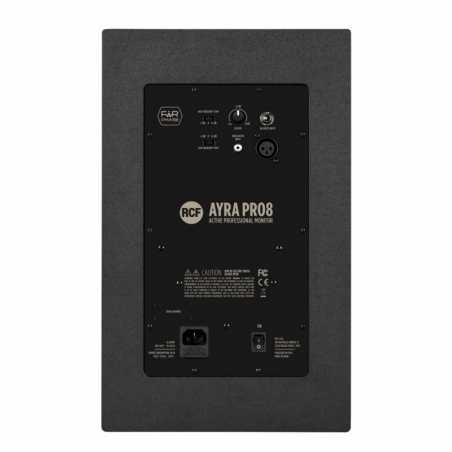 AYRA PRO8 RCF MONITORES DE ESTUDIO ACTIVOS DE DOS VIAS PROFESIONALES c/u
