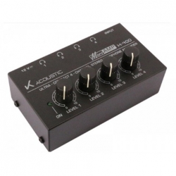 K-400 AMPLIFICADOR FONOS 4CH.