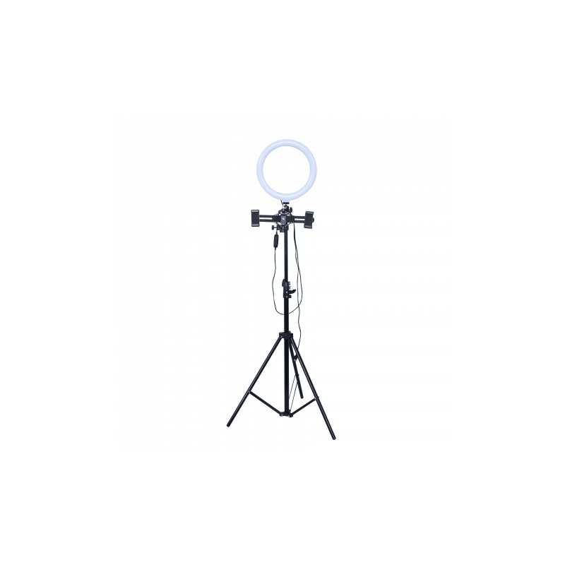 ARO LED 26CM CON ATRIL Y CONTROL CALIDO Y FRIO