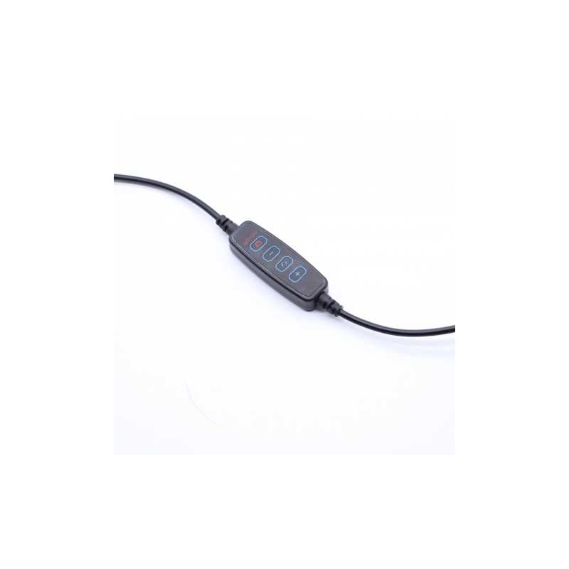 ARO LED 26CM CON ATRIL Y CONTROL CALIDO Y FRIO