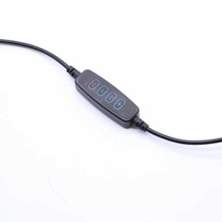ARO LED 26CM CON ATRIL Y CONTROL CALIDO Y FRIO