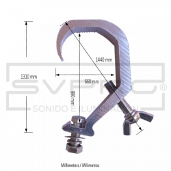 C-30 CLAMP MEDIANO 30 KILOS