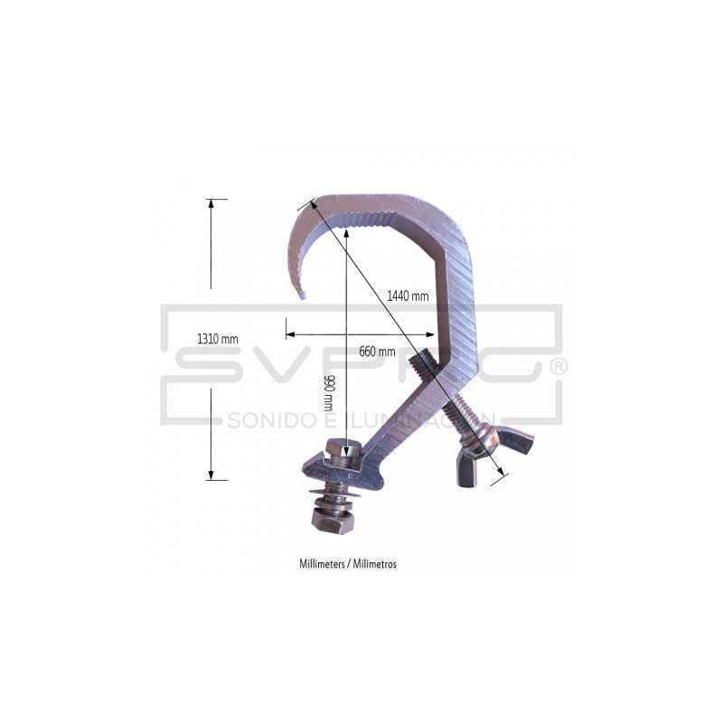 C-30 CLAMP MEDIANO 30 KILOS