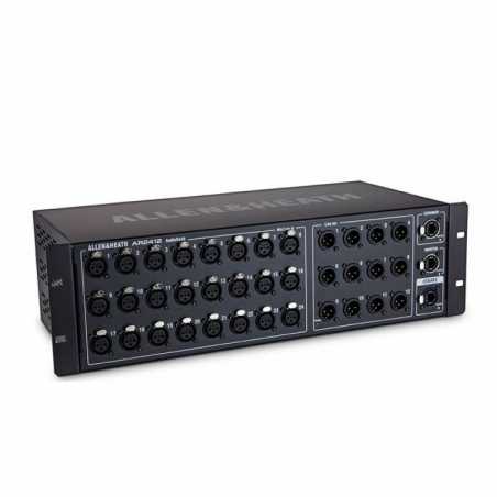 Patchera rack para Mixers GLD QU SQ y Avantis Allen & Heath AR2412