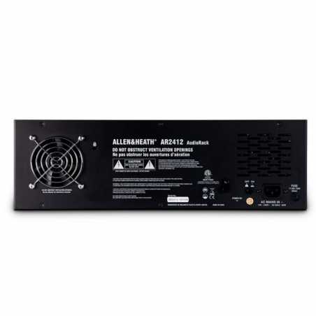 Patchera rack para Mixers GLD QU SQ y Avantis Allen & Heath AR2412