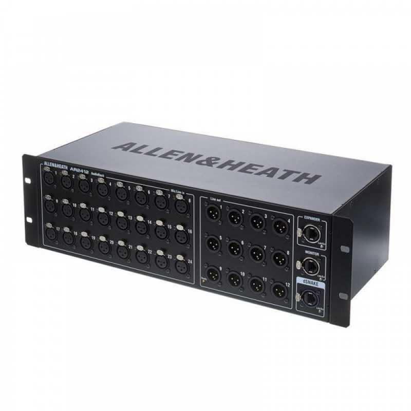 Patchera rack para Mixers GLD QU SQ y Avantis...