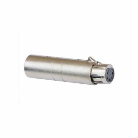 ADAPTADOR DMX 5 HEMBRA A 3 MACHO
