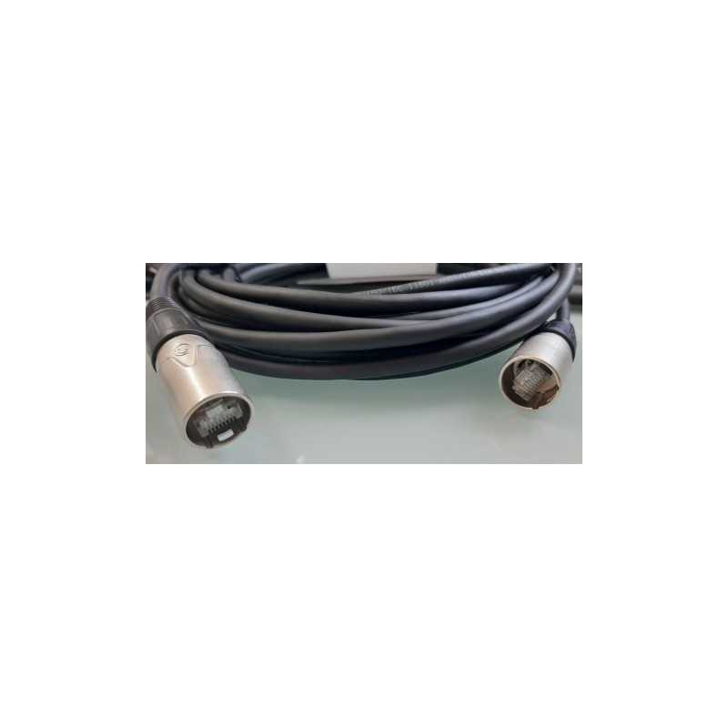 CABLE DE RED CAT6 RJ45 CONECTOR NEUTRIK 10 METROS