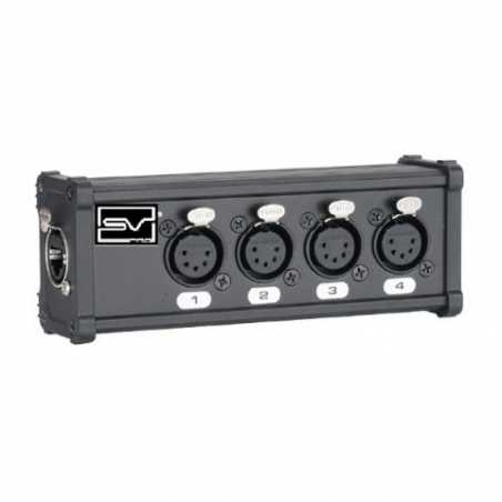 EXTENSOR CABLE DE RED A 4 CANALES DMX 5P HEMBRA SVPRO