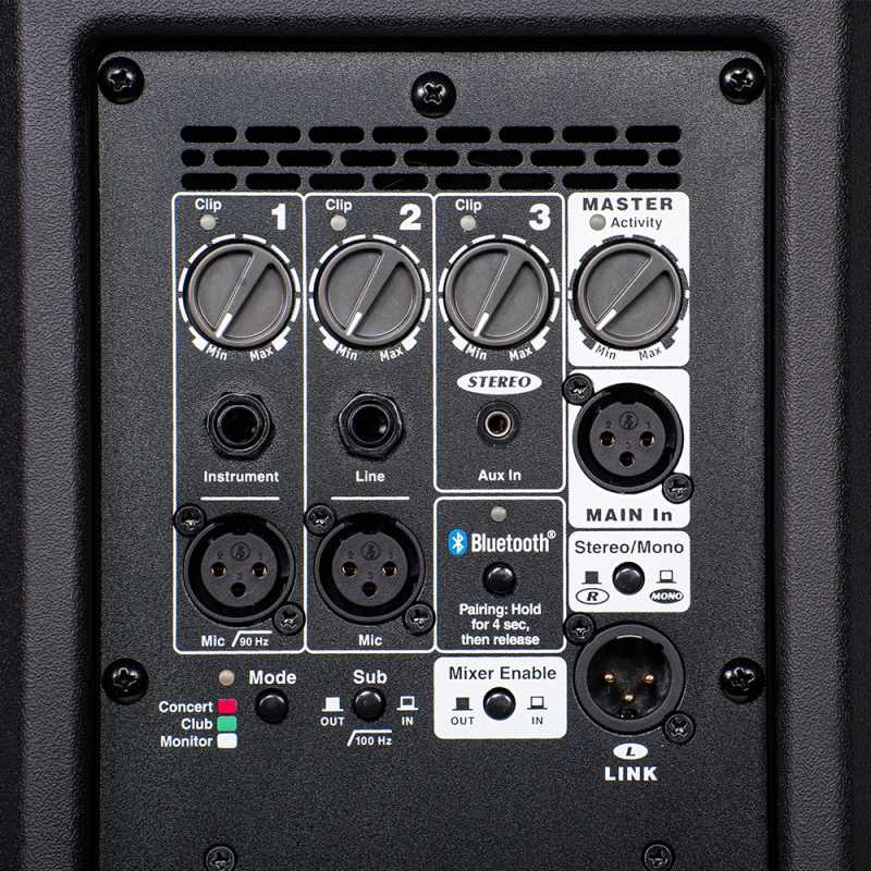 VX12A PARLANTE ACTIVO 550W RMS AUDIOLAB