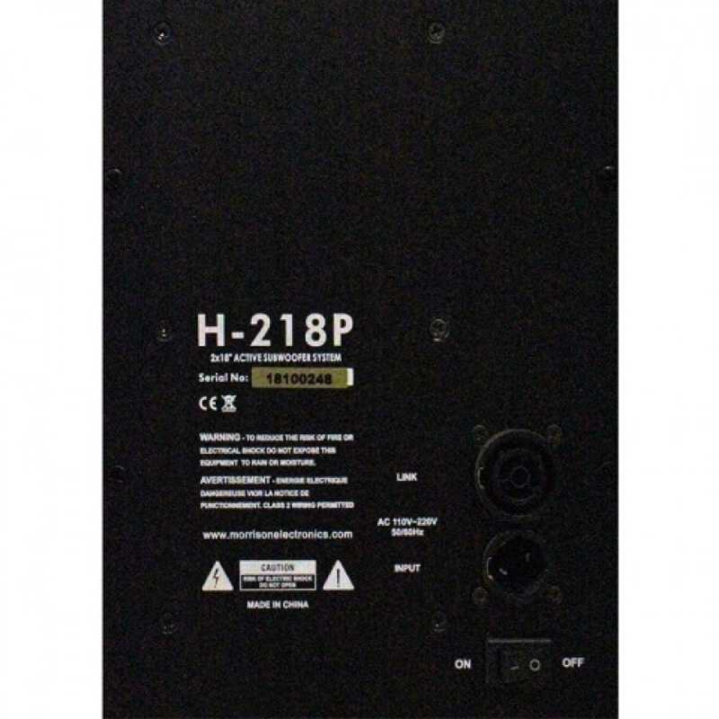 Sub bajo activo MRS H-218 P