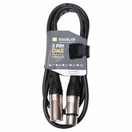CABLE DMX 1.5 MTS. CABLELAB 3 PIN