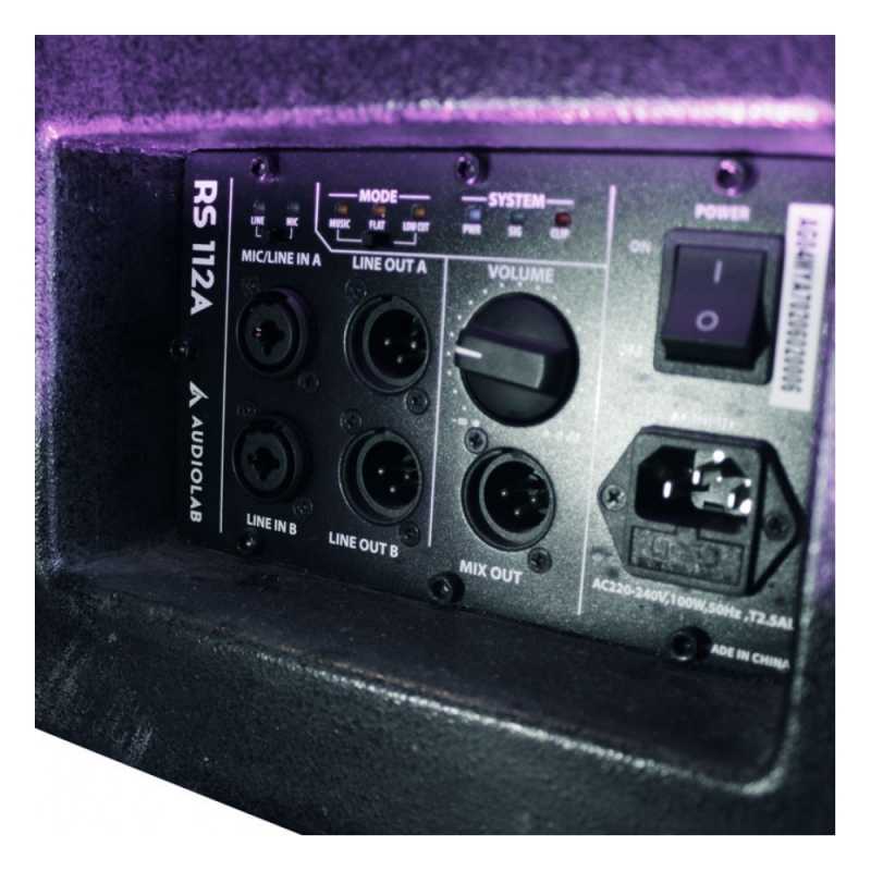 RS-112A MONITOR ACTIVO 12" 500W RMS CLASS D