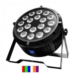 BD-LPC006 RGBWA+UV LED PAR SLIM 18X10W