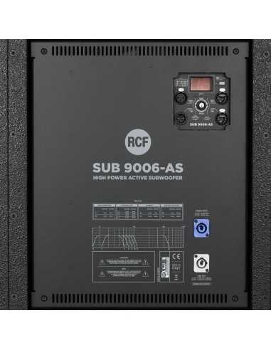 RCF SUB 9006-AS SUB-BAJO ACTIVO DE ALTA POTENCIA