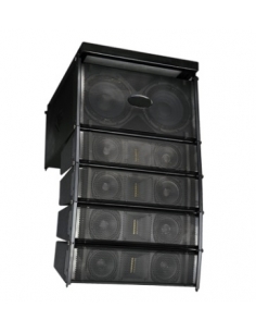 MINI LINE ARRAY ACTIVO 600W RMS AUDIOLAB ALA-24/28A