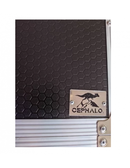 CASE RACK 10U CPH-10U MADERA TERM PANAL c/RUEDAS APILABLE