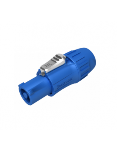 CONECTOR SEETRONIC POWERCOM VOLANTE AZUL 20A/250V