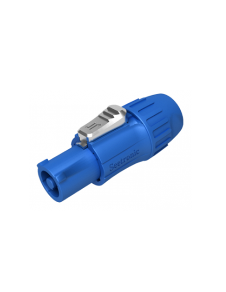 CONECTOR SEETRONIC POWERCOM VOLANTE AZUL 20A/250V