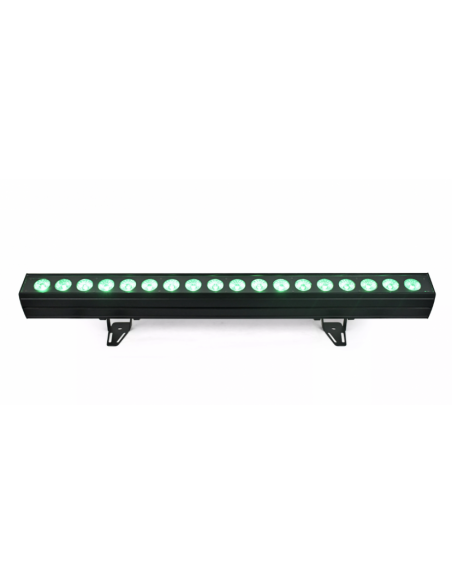 BARRA LED18 LED X 18W RGBWA-UV 6 en 1 GLOWING