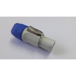 Conector PowerCon 3 pines Gris