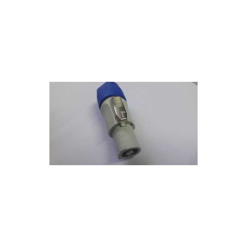 Conector PowerCon 3 pines Gris