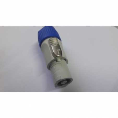 Conector PowerCon 3 pines Gris
