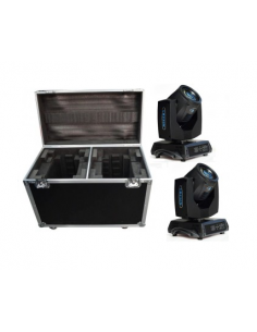 KIT 2x7R PRO BEAM 230W MOVING HEAD + FC