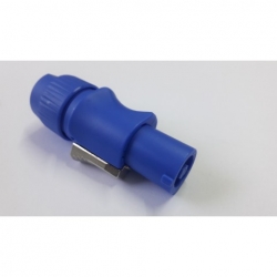 Conector PowerCon 3 pines Azul