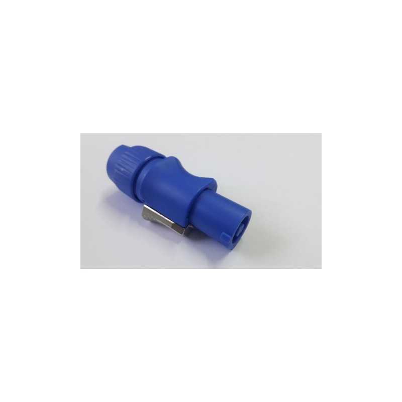 Conector PowerCon 3 pines Azul
