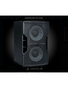 SUB ACTIVO 2 X 12" 2000W (RMS), Class D AUDIOLAB