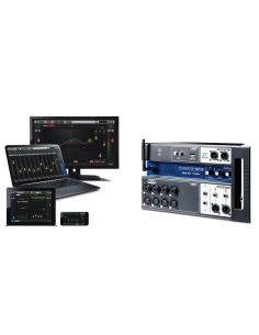 Mezclador Digital Soundcraft de 12 Canales con Control...