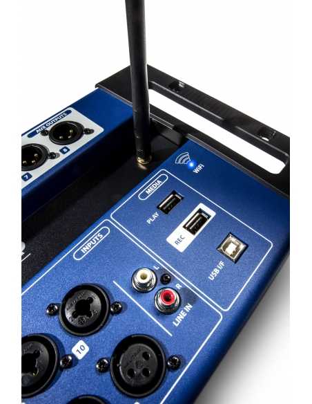 Mezclador Digital Soundcraft de 24 Canales/Grabador Multipista USB con Control Inalámbrico
