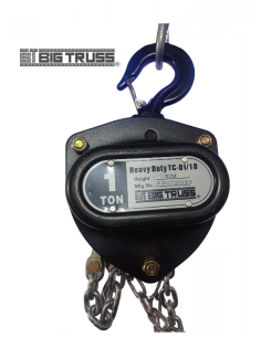 BT-01/10 TECLE 1 Tonelada 10 Metros Heavy Duty