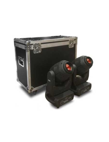 WP-L250BSWK KIT X2 LED 250W BSW MOVING HEAD + FLIGHT CASE