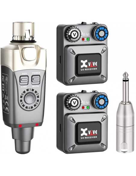XVive U4R2 Monitor Wireless System Sistema de monitorización in-ear digital